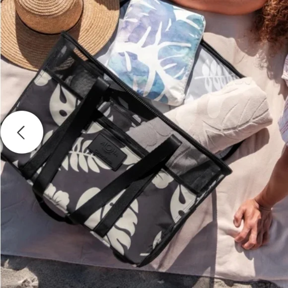 ALOHA Collection CleverMade Collapsible Beach Tote - Picture 3 of 8